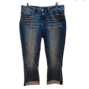 Levi 5 Star Capri Stretch Jeans Women 16 Blue